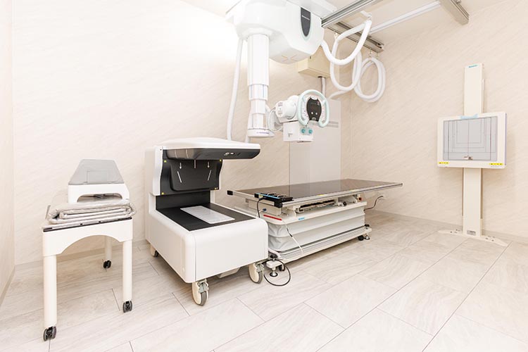 レントゲン検査室