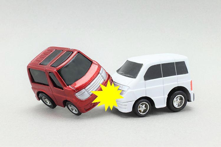 交通事故によるケガのイメージ画像